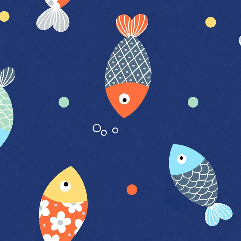 Fish Pals II Fitted Microfiber Microfiber Bedsheet - 150 GSM media 5