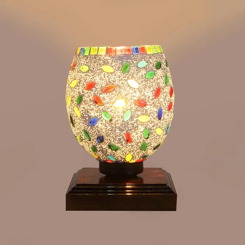 Coloria Mosaic Glass Table Lamp - Multicolor media 8