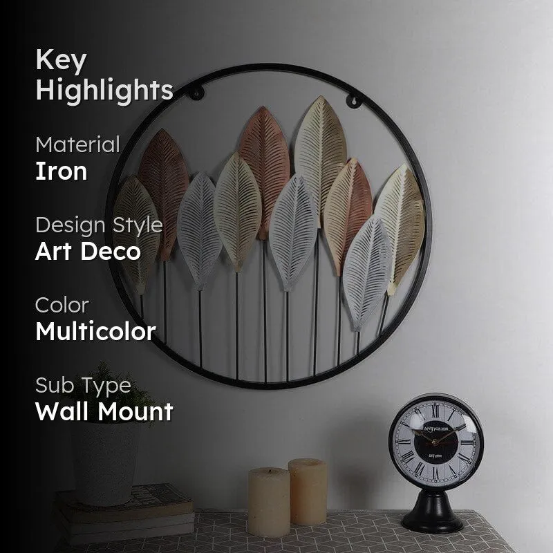 Sylva Leaf Iron Wall Accent media 2