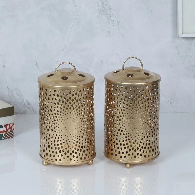 Ornate Tealight Candle Holder - Set Of Two media 1