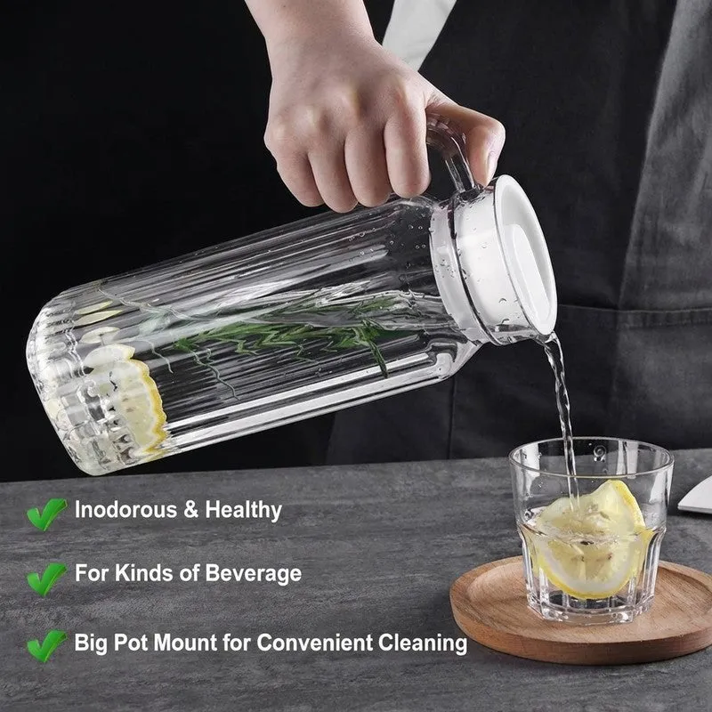 CrystalFlow Glass Transparent Jug - 1000 ML media 5