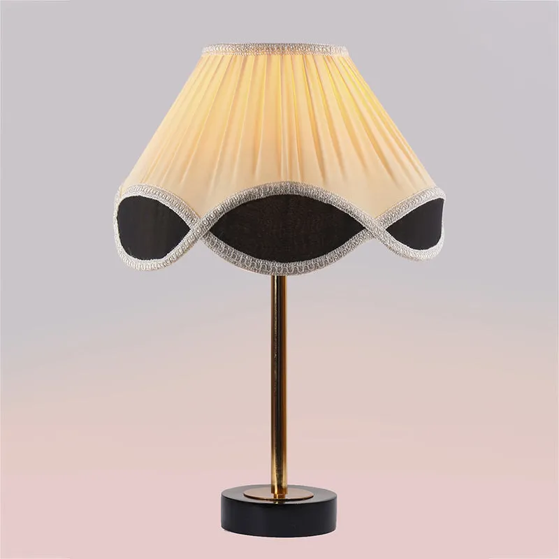 Valenica Rodin Wooden Table Lamp - White,Gold,Black media 5