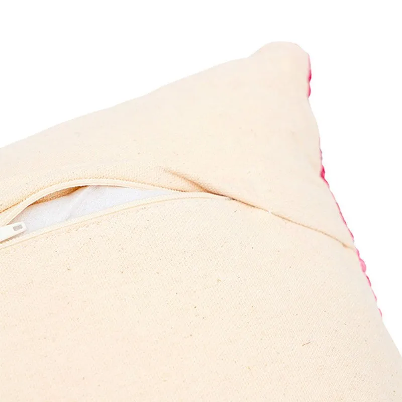 ShapeCraft Cushion Cover (Pink) - Set Of Three media 5