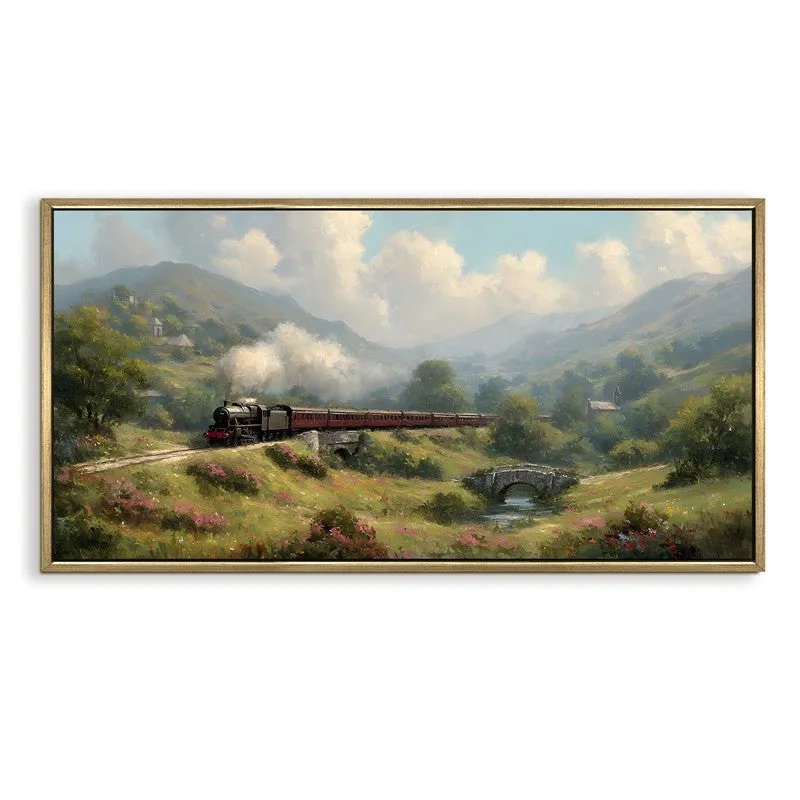 Railhush Canvas Wall Painting With Frame media 3