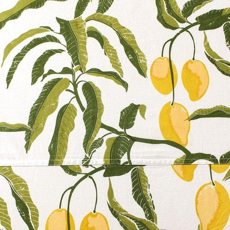 Amra Cotton Bedsheet (Yellow) - 180 TC media 4