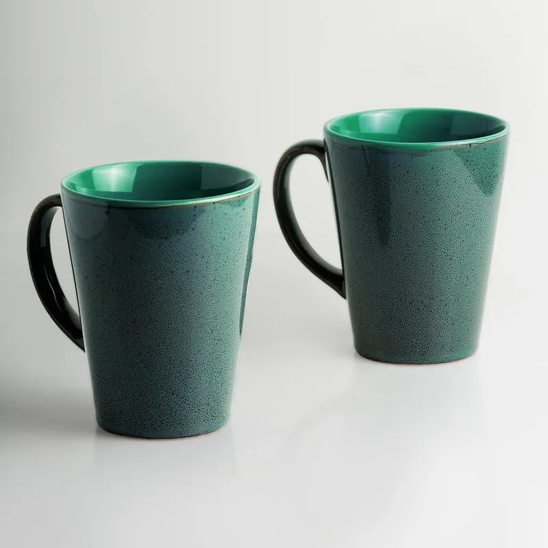 Biana Ceramic Coffee Mug (320 mL Each) - Set of Two media 4