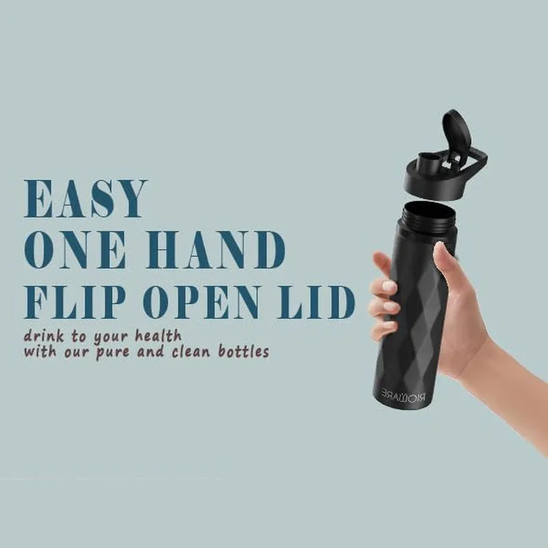 Rioware Drifto Water Bottle (Black) - 750 mL media 4