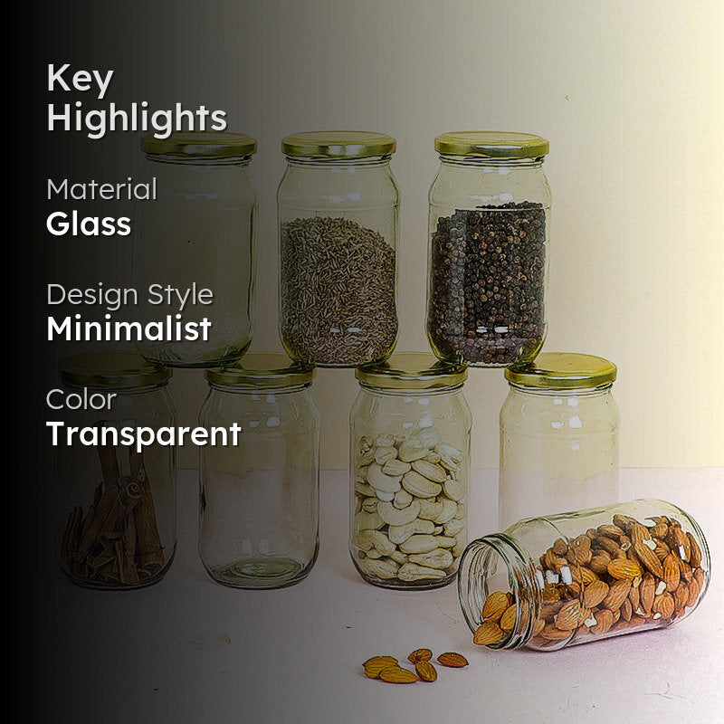Mikio Storage Jar (400 mL Each) - Set Of Eight media 2