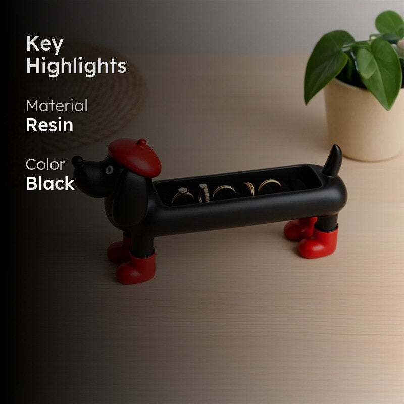 Canine Grace Jewellery Stand - Black media 2