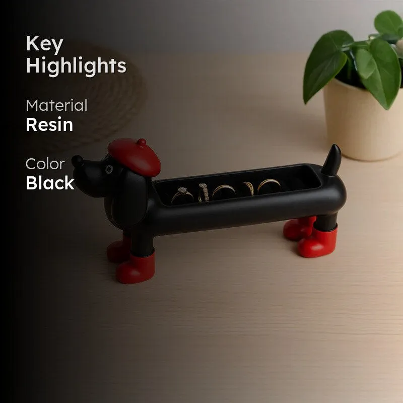 Canine Grace Jewellery Stand - Black media 2