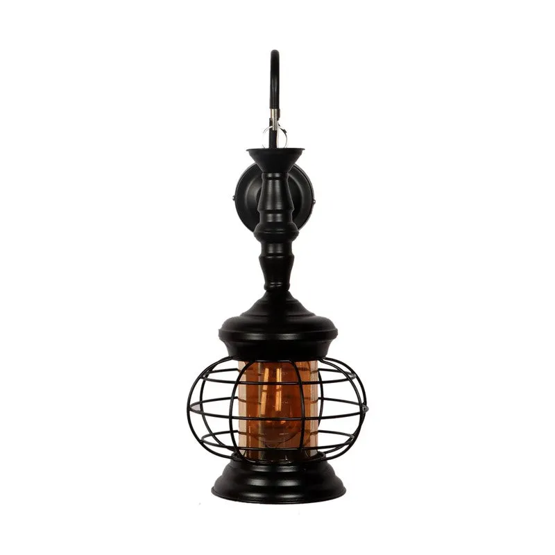 Urban Noir Iron Wall Lamp media 5