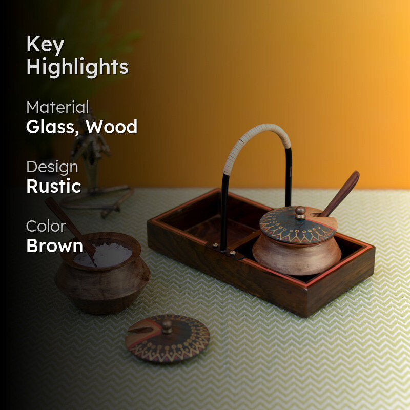 Myna Condiment Set - Three Piece Set media 2