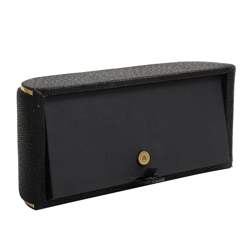 Relca Leather Tissue Box - Black media 5