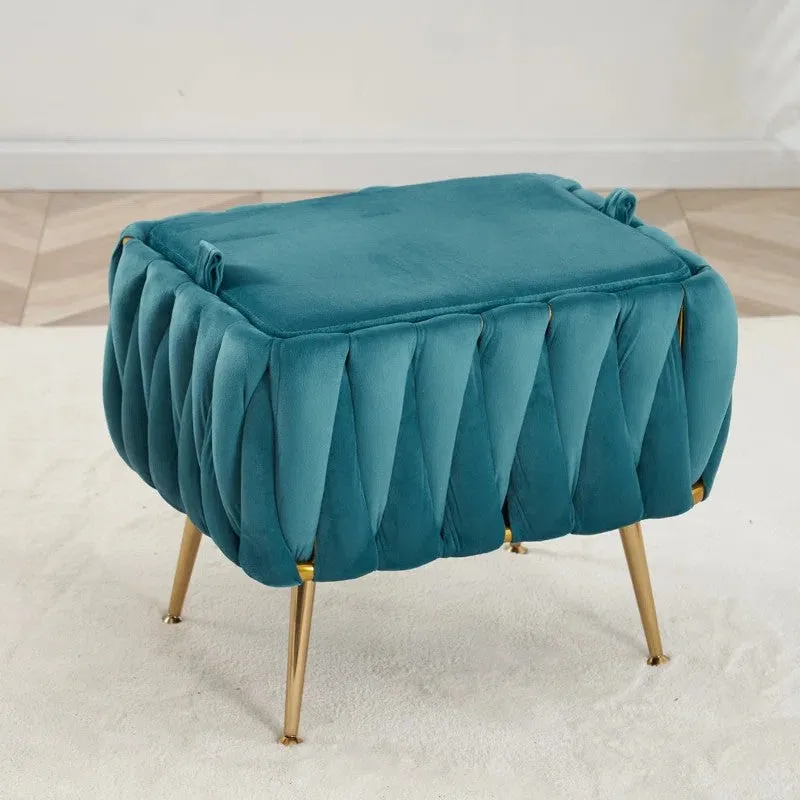 Dreamix Metal Accent Chair (Blue) - Two Piece Set media 4