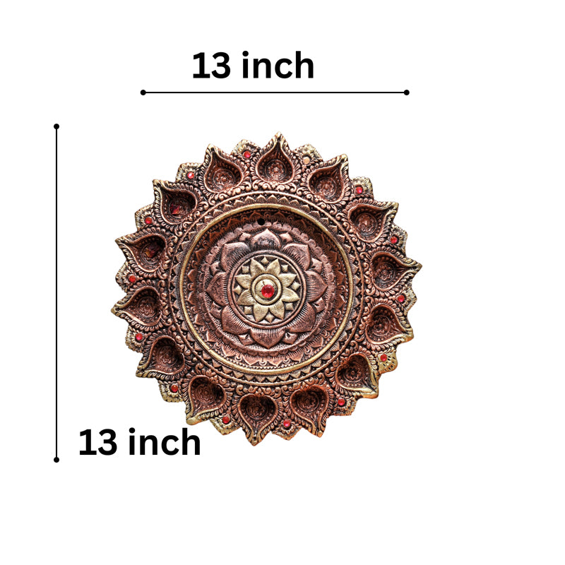 Anant Jyoti Terracotta Urli media 7