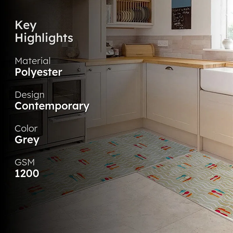 TriFlow Kitchen Floor Mats - Set of Two media 2