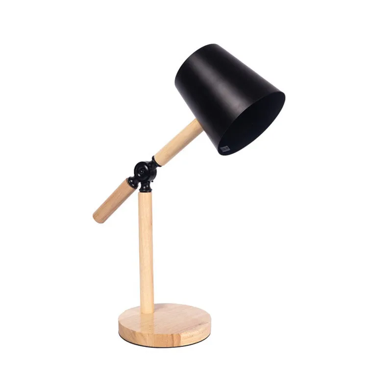 AarviDecor Jensen Decorative Fabric Table Lamp - Black media 4