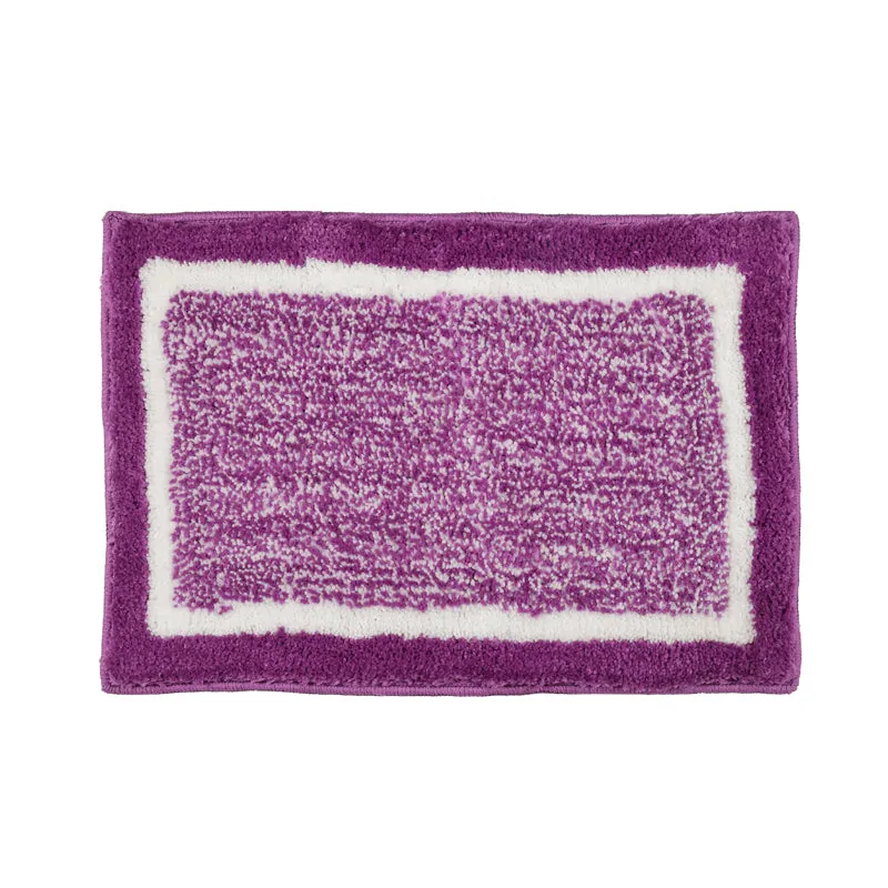 Velora Cotton Bath Mat - Purple media 1