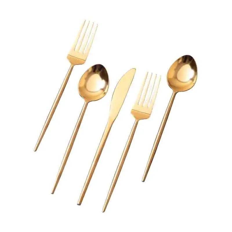 Mia Cutlery (Gold) - Set Of Five media 4