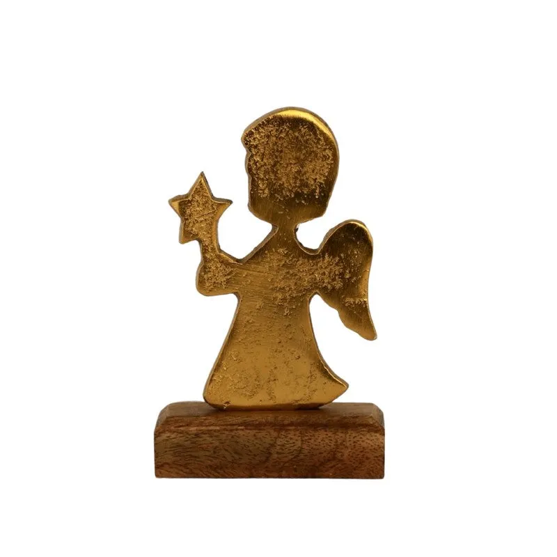 Seraphic Aluminum Grace Angel Showpiece media 3