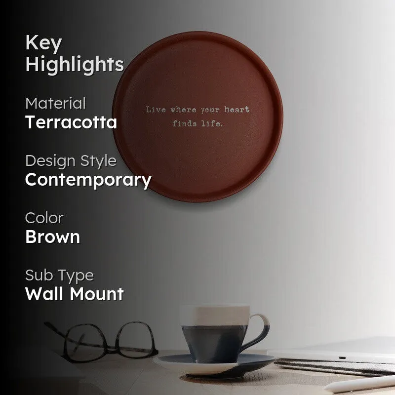 Soulplace Terracotta Wall Plate media 2