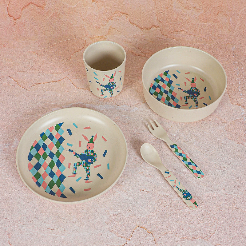 Party Play Kids Dinner Set - Five Piece Set media 5