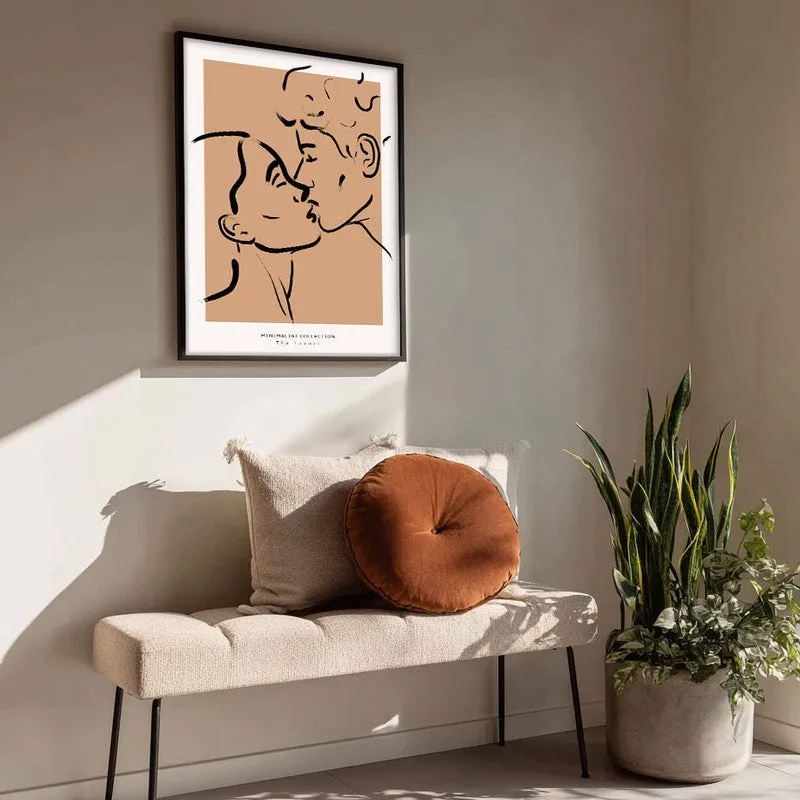 Proximity Canvas Wall Painting With Black Frame media 4