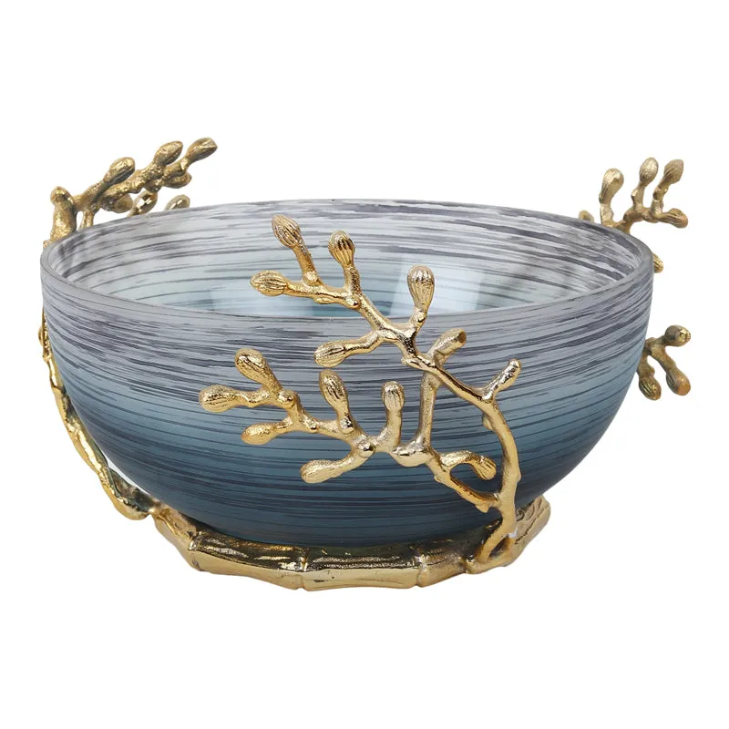 Roscoe Ruma Branched Accent Bowl - Blue media 3
