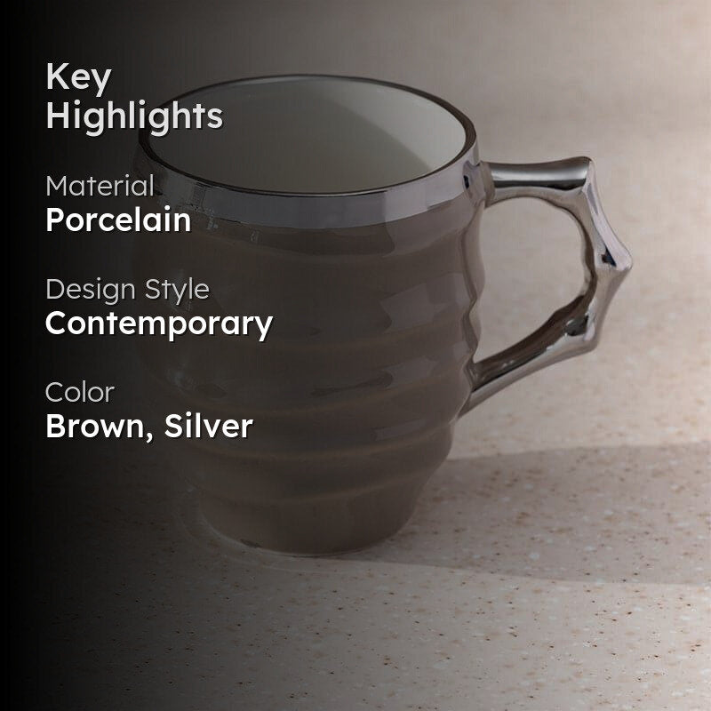 Raleigh Porcelain Coffee Mug (350 mL) - Coffee media 2
