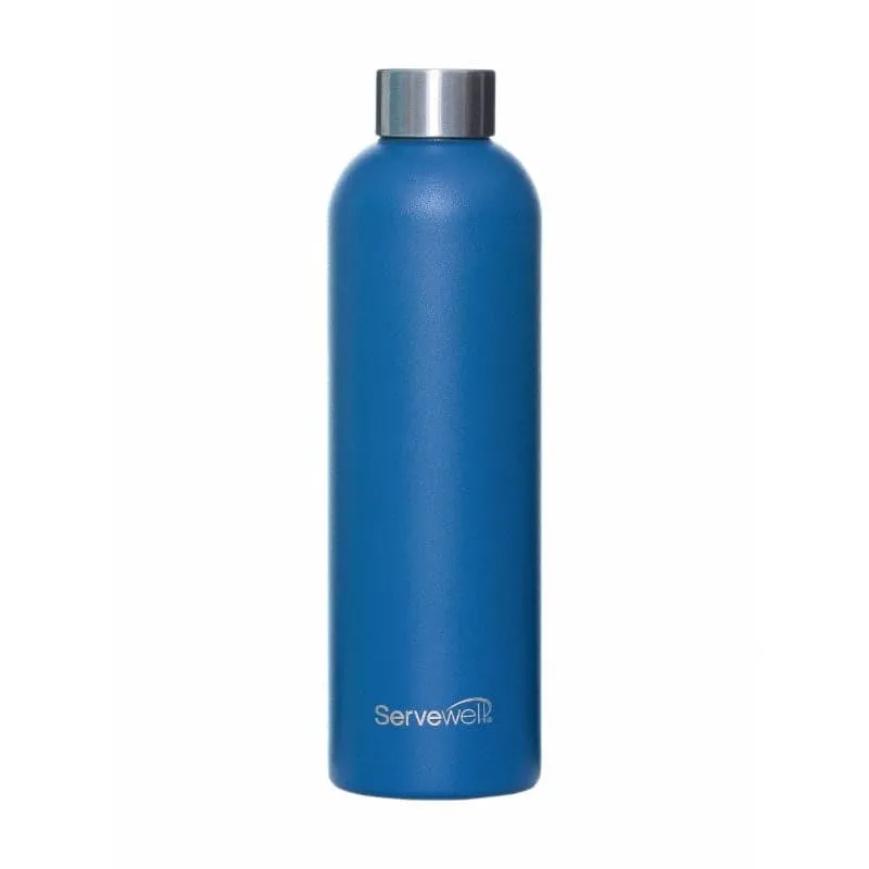 Steel Elegance Elixir Bottle (900 mL) - Imperial Blue media 4