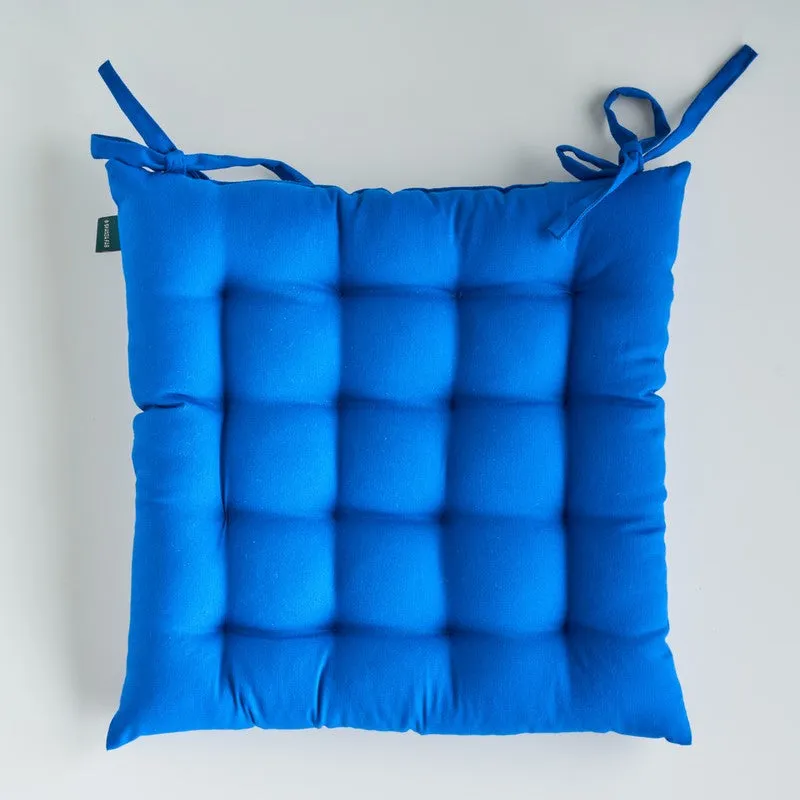 Savra Chair Pad (Blue) - Set Of Three media 3