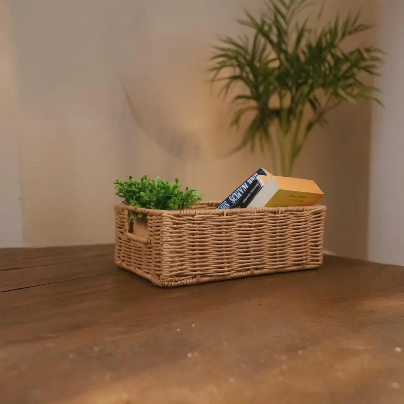 Orion Raffia Storage Basket media 3