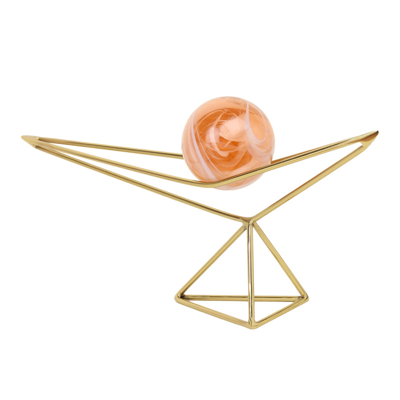 Orbus Nixo Showpiece - Peach & Golden media 5