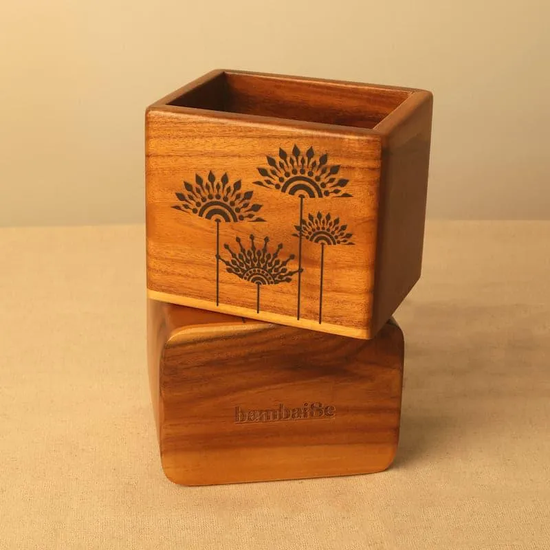Vadana Floral Cutlery Holder media 6