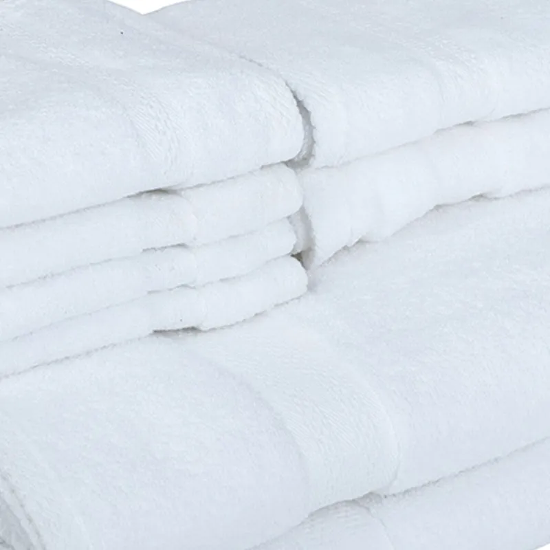 Miorah Towel Combo (White) - Set Of Eight media 3