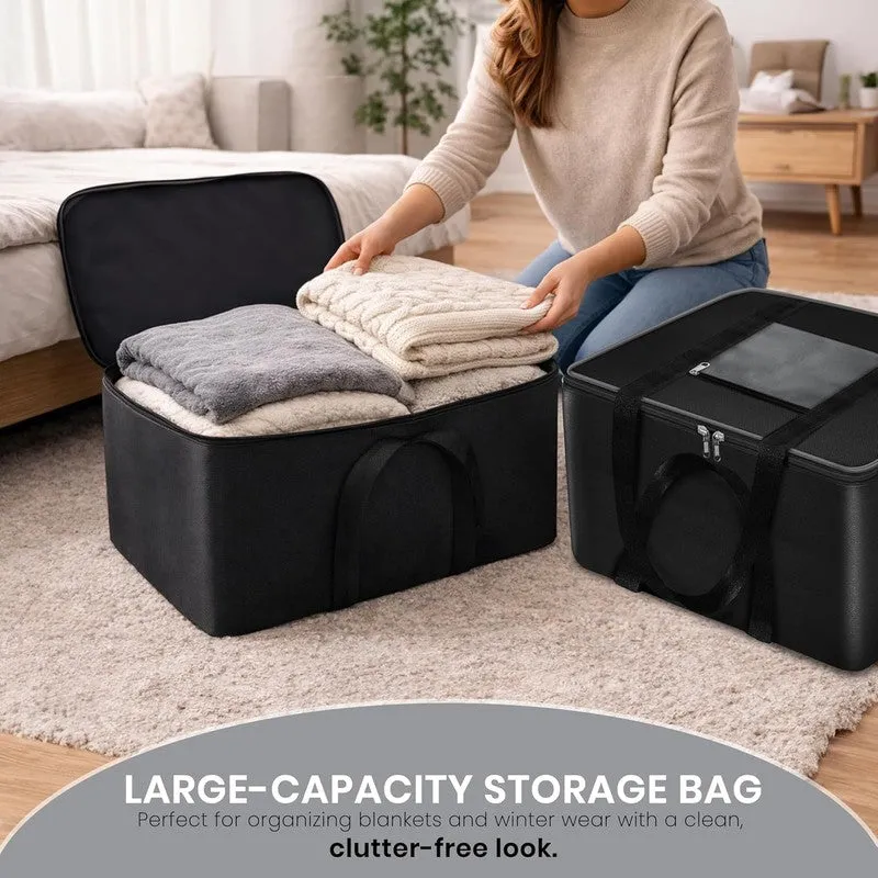 Laxis WardroFlex Nylon Cloth Organizers - Set Of Three media 5