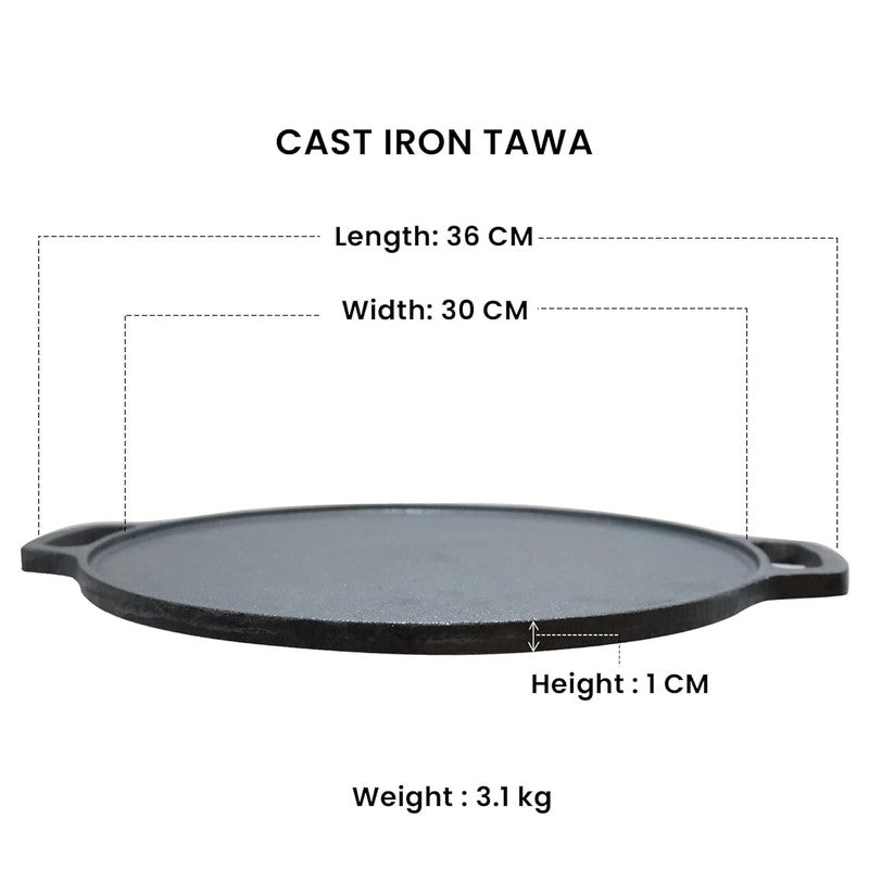 Solara Ever Heat Matte Finish Cast Iron Cookware Sets - Two Piece Set media 9