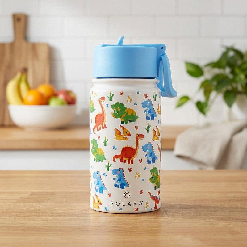 Solara Insulated Stainless Steel Bottle (450 mL) - Blue - 450 mL