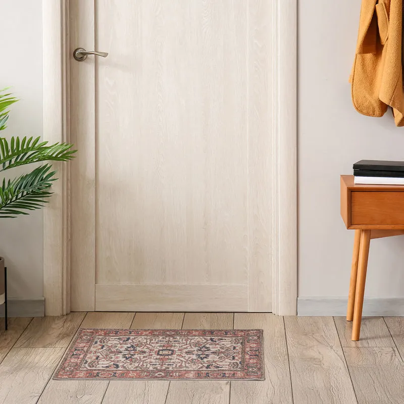 Thalen Cotton Door Mats - Pink media 4