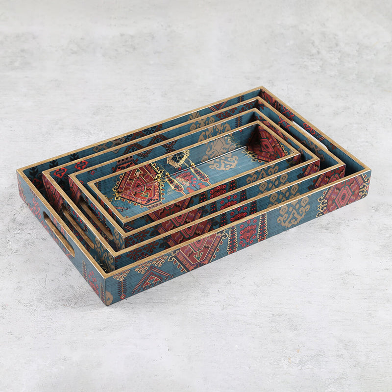 India Circus Adisa Serving Tray media 3