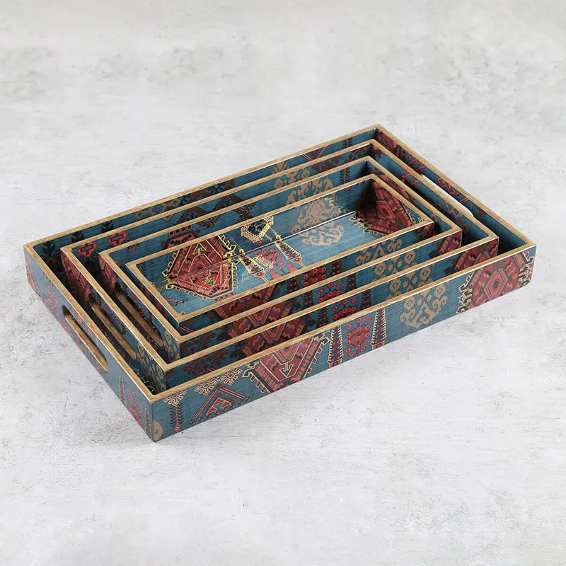 India Circus Adisa Serving Tray media 3