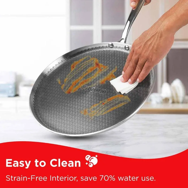Vinod Velric Stainless Steel Dosa Tawa - 32 cm media 8