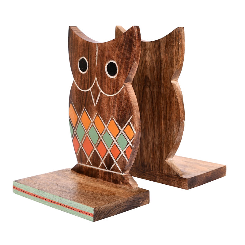 Wise Owl Guard Book End media 5