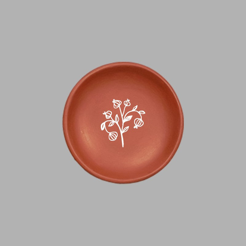 Botanical Terracotta Wall Plate - Set Of Nine media 6
