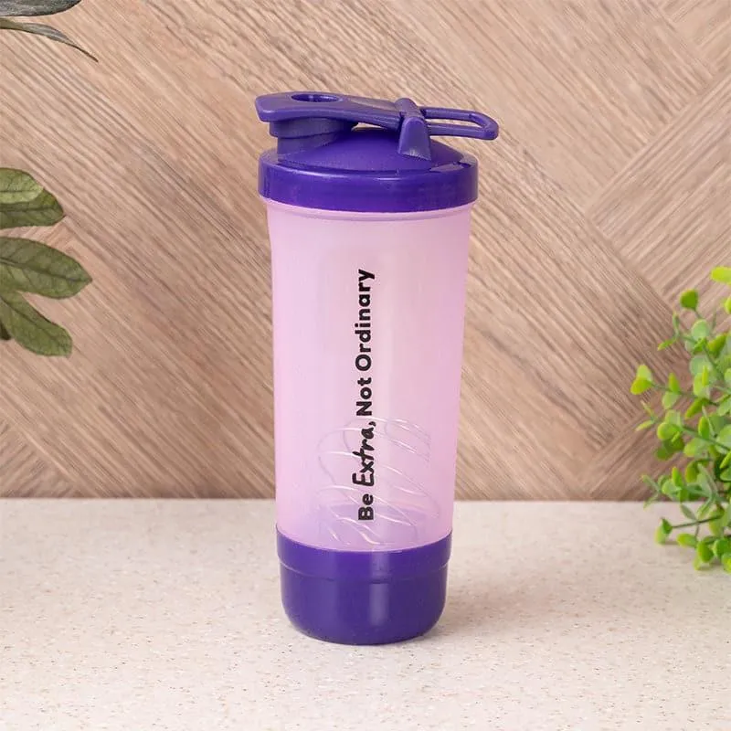 Boschin Gym Shaker (400 mL) - Mauve media 1