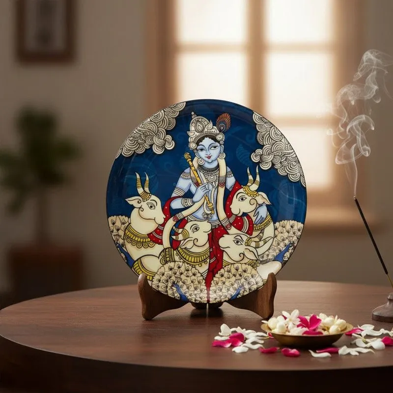 Temple Tales Decorative Wall Plates - Set Of Two media 1