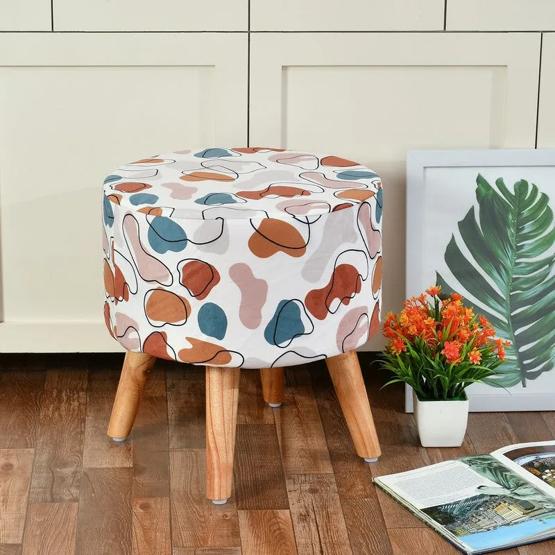 Drift Abstract Ottoman - Multicolor media 1