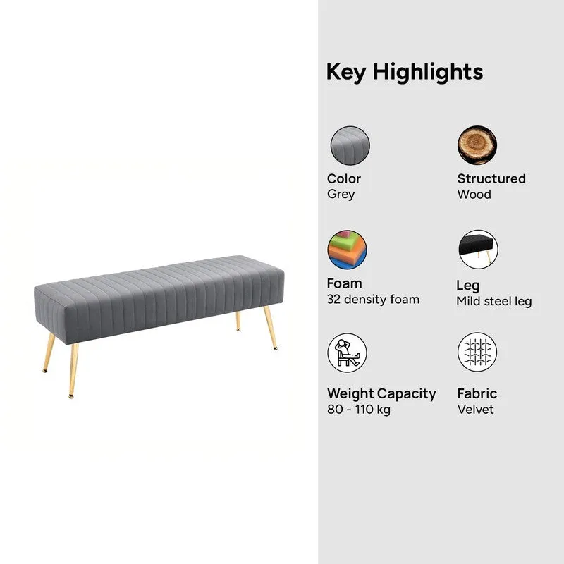 Daine Bench - Grey media 5