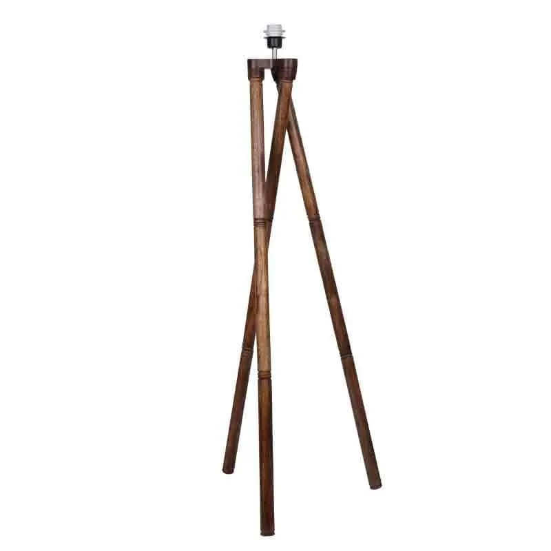 Criss Crossed Tripod Lamp - Beige media 5