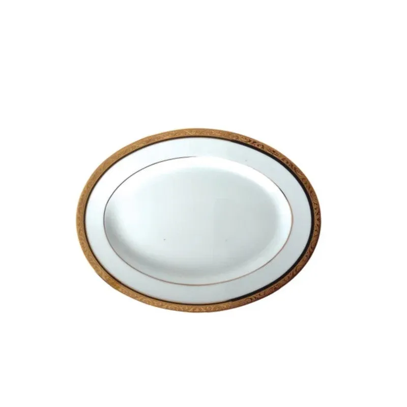 Noritake Aurelia Crest Dinner Set - Eighteen Piece Set media 9